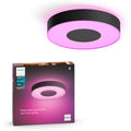 Philips Hue Xamento M Smart Ceiling Lamp - Black Bathroom Lighting