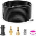 Stone Banks 15m Sewer Jetter Hose Kit for Karcher, Bosch & Lavor – 180Bar