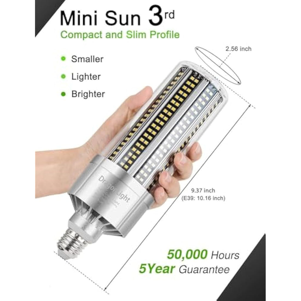 Jolof Store 80W LED Corn Bulb | 600W Equiv | E27/E40 Base | 5000K Daylight