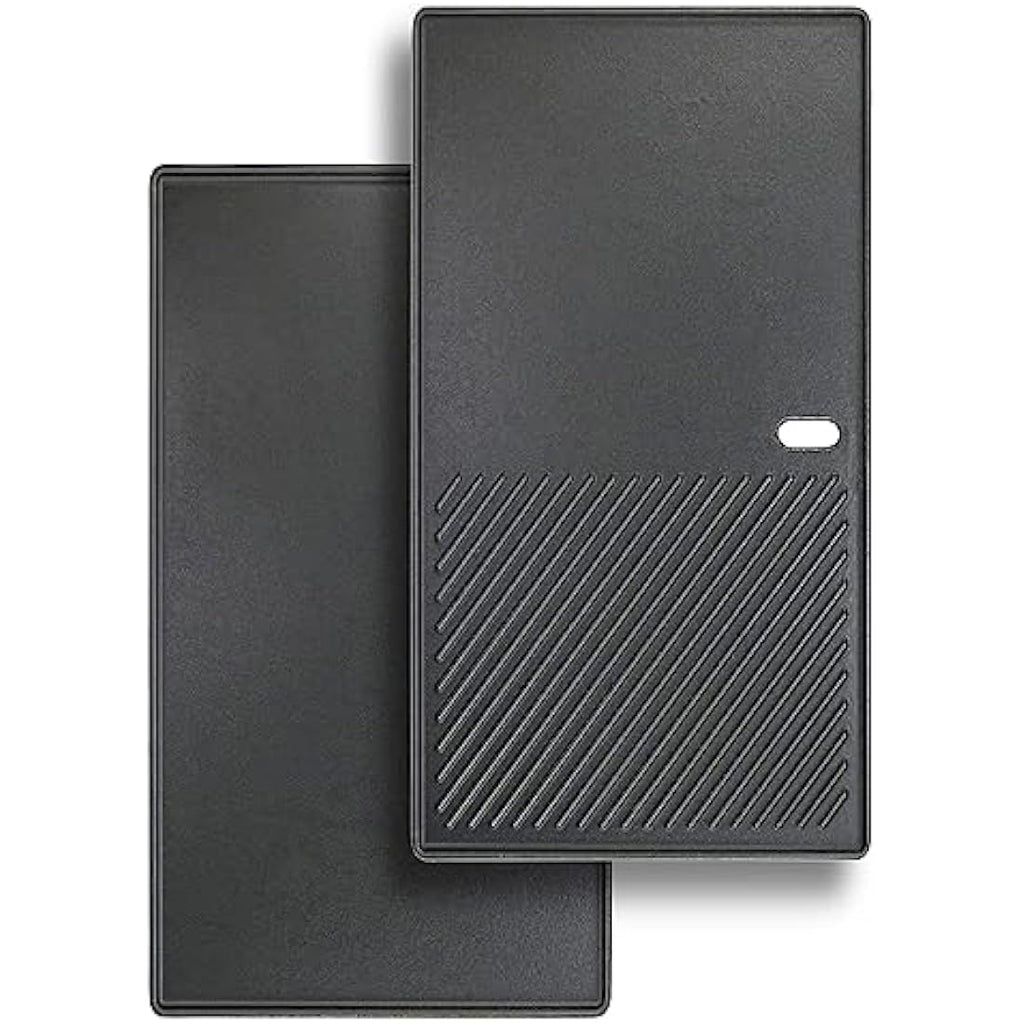 GFTIME Cast Iron Griddle Plate for Landmann Triton 2 & Miton 4 – 43.4x23.6cm