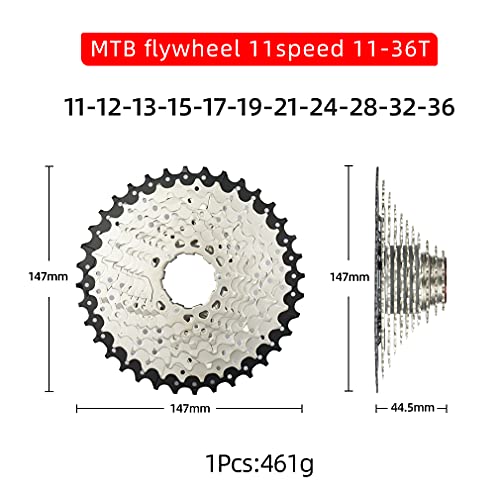 CYSKY 11 Speed Cassette 11-36T | Lightweight Steel MTB & Road Freewheel
