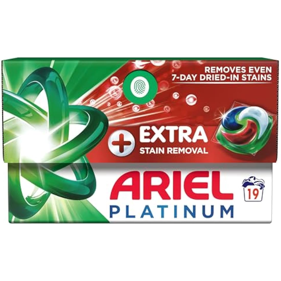 Ariel Platinum PODS Laundry Detergent Capsules - 76 Washes (4x19 Pack)