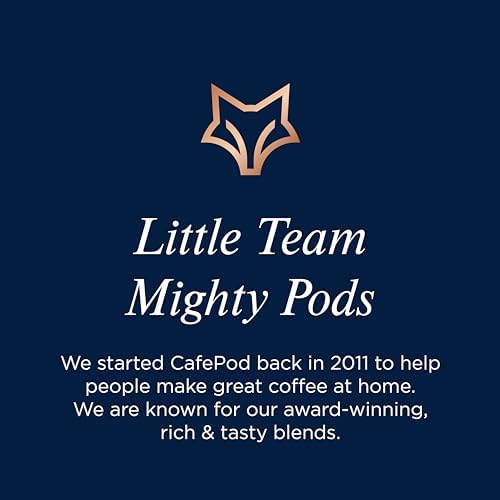 CafePod Decaf Espresso Pods – Nespresso Compatible – 108 Capsules