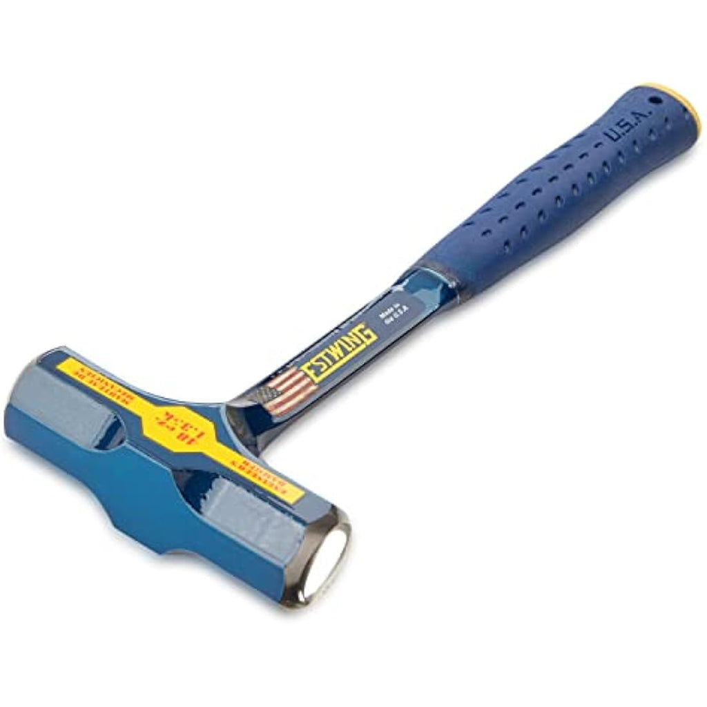 Estwing E6-48E Engineer's Hammer – 48oz Steel Head with Shock Grip