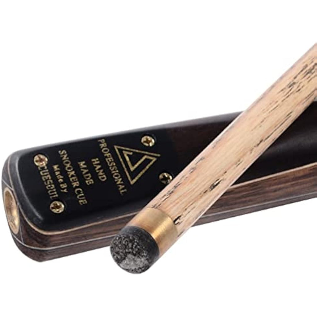 CUESOUL 57" Rosewood 3/4 Snooker Cue Set with Case and Extension