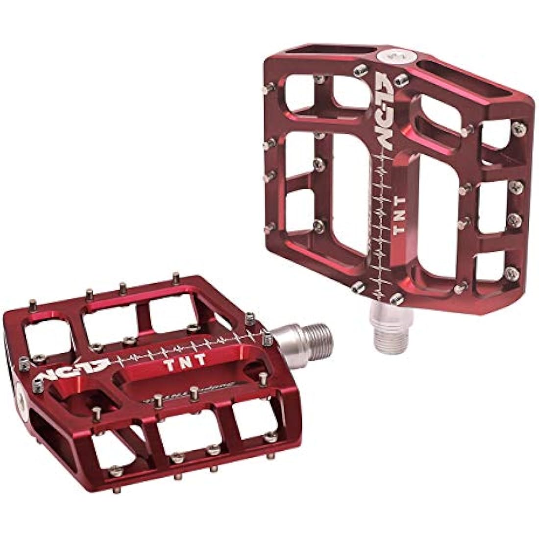 NC-17 Sudpin IV XL TNT Aluminium Platform Pedals – MTB & BMX Flat Pedals