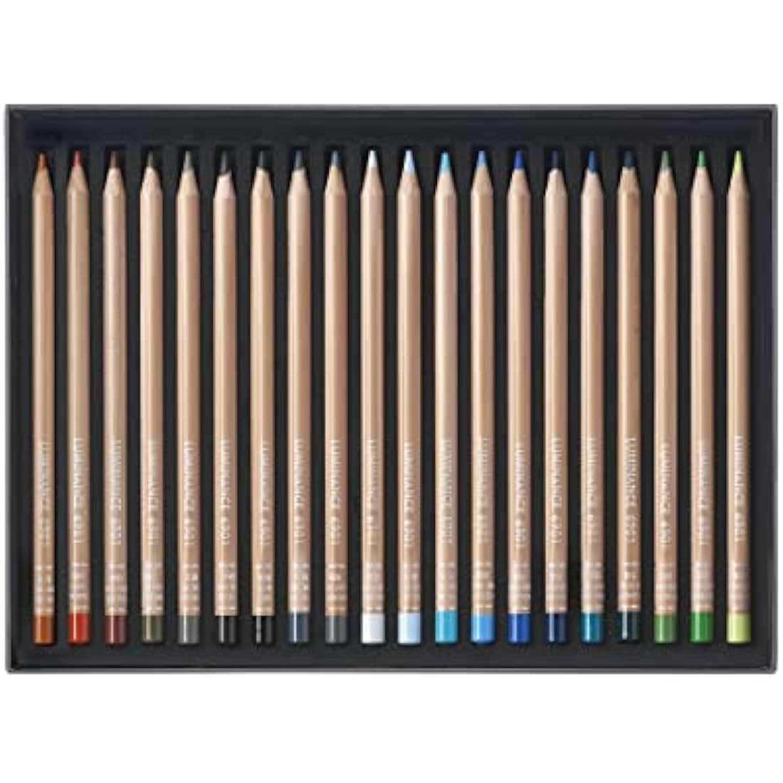 Caran D'Ache Colored Pencils - 40 Assorted Colors in Cardboard Box