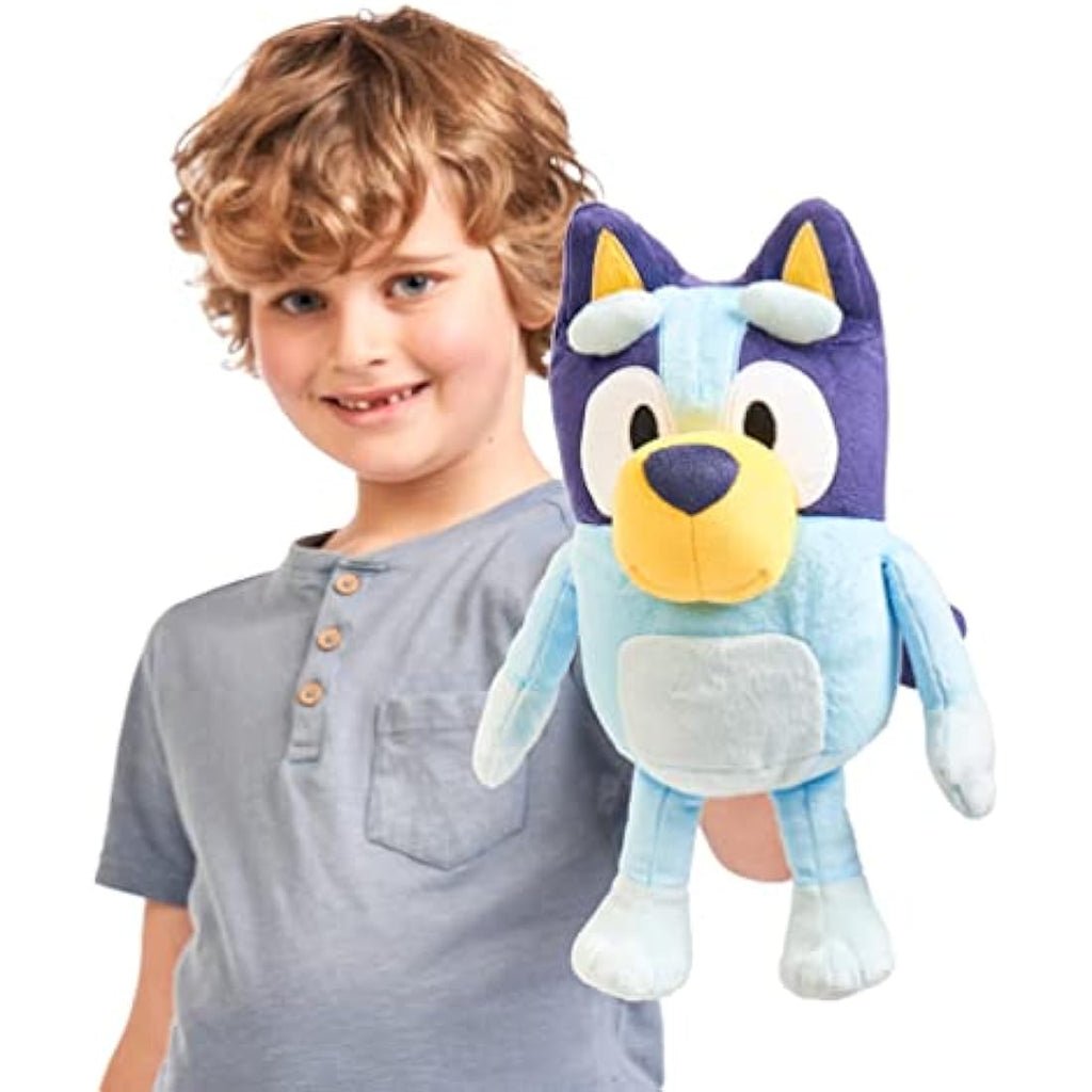 Bluey Interactive Talking Plush - 13” Soft Toy with 9 Sounds & Phrases