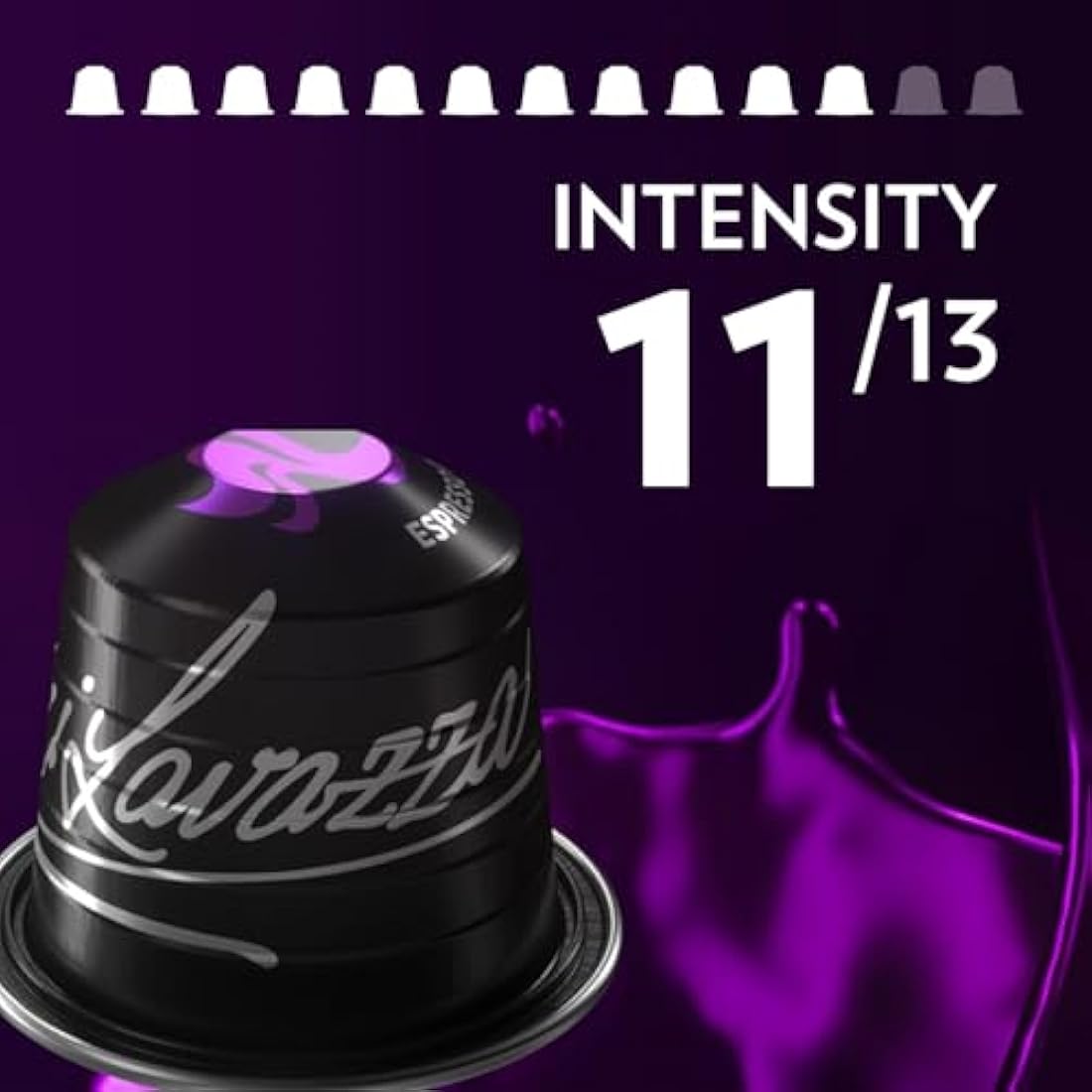 Lavazza Espresso Maestro Intenso - 100 Nespresso Compatible Pods
