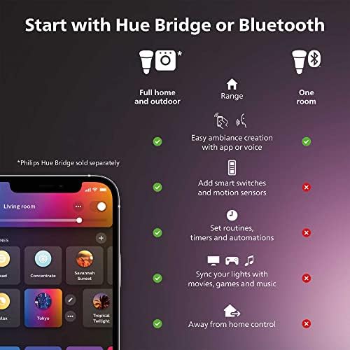 Philips Hue Play Gradient Lightstrip for 65-70 Inch TV – Smart LED