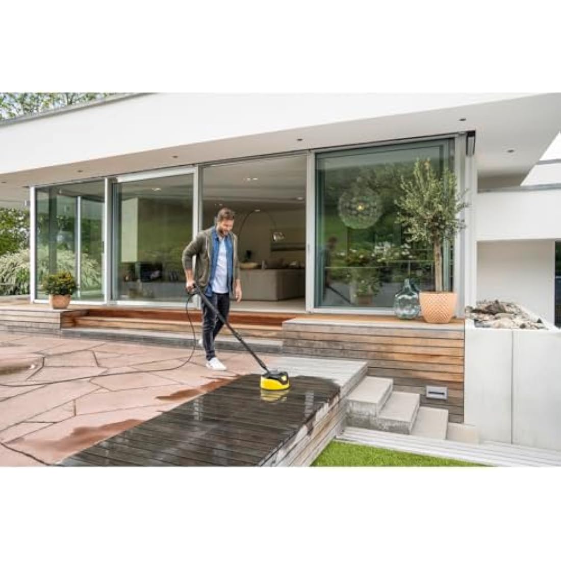 Kärcher T 5 T-Racer Patio Cleaner | Twin-Jet Surface Cleaner Accessory