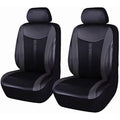 Car Seat Covers – 2 Front Seats Breathable PU Leather