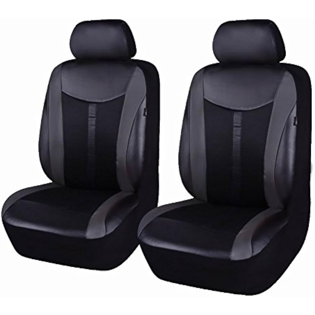 Car Seat Covers – 2 Front Seats Breathable PU Leather