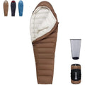 QEZER Winter Down Sleeping Bag – 660FP Duck Down Cold Weather Gear