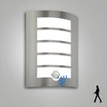 Wondlumi Motion Sensor Outdoor Wall Light – Stainless Steel IP44 Waterproof