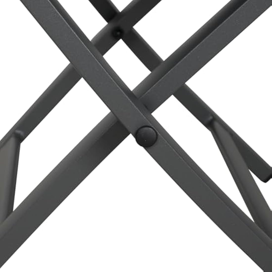 Folding Garden Footstool | Portable Aluminum Mesh Ottoman