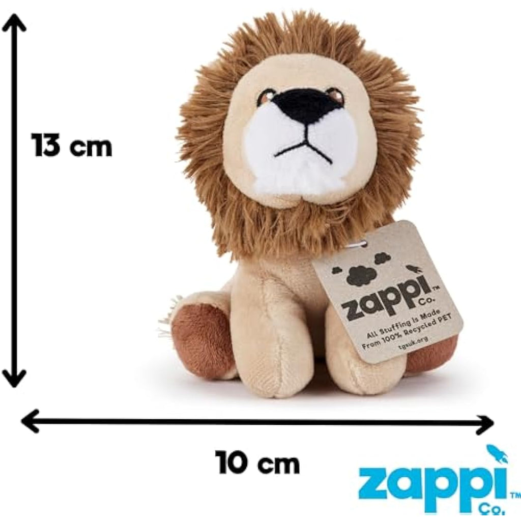Zappi Co Lion Plush Toy – Soft Stuffed Animal for Kids (15cm)