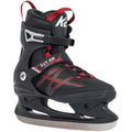 K2 F.I.T. Ice Skates – Men's Recreational Winter Skates, Black/Red