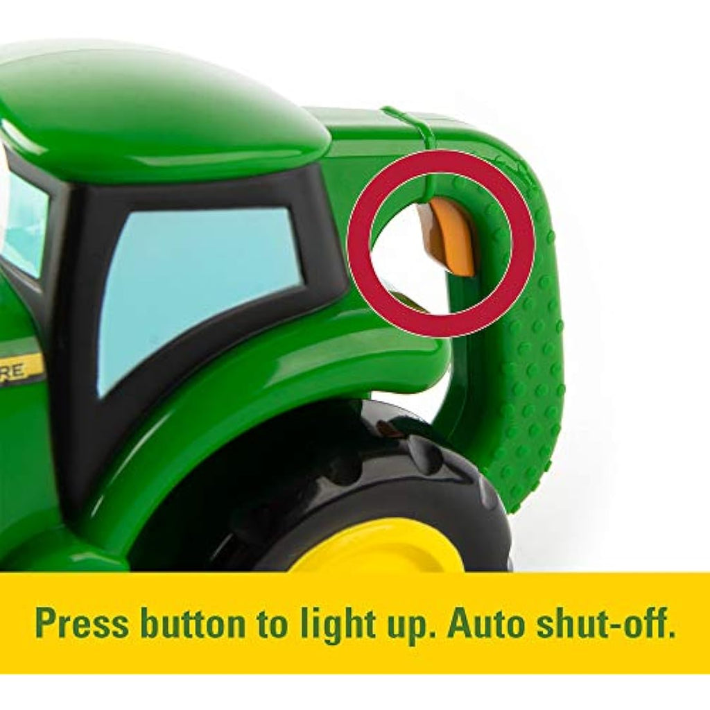 John Deere Johnny Tractor Flashlight – 2-in-1 Interactive Farm Toy