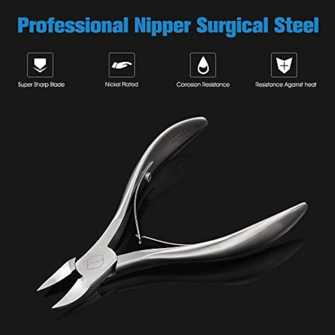 FERYES Heavy Duty Toenail Clippers | Stainless Steel for Thick Nails