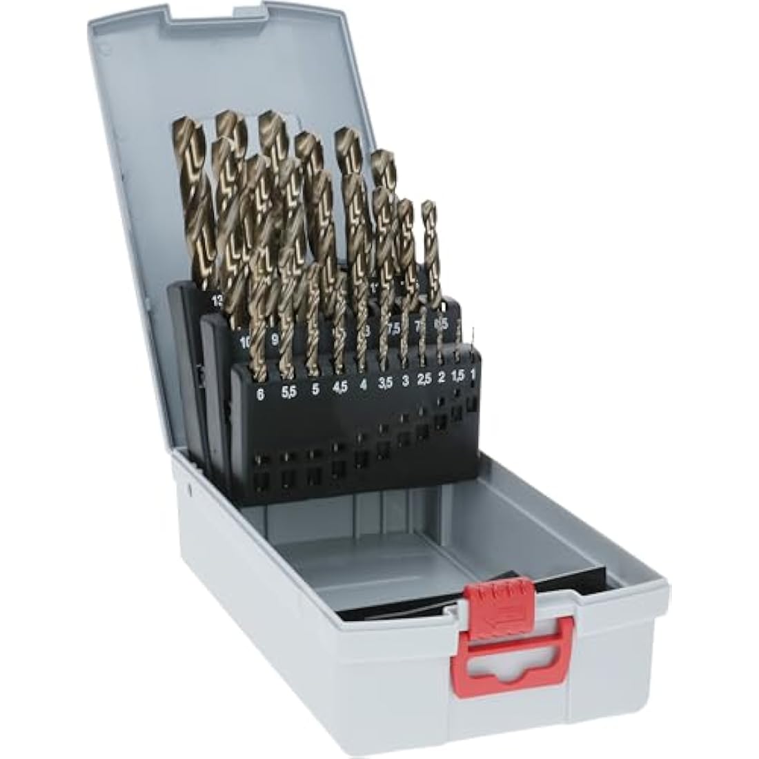 Bosch Professional 25pc HSS-Cobalt Metal Drill Bit Set for Stainless Steel