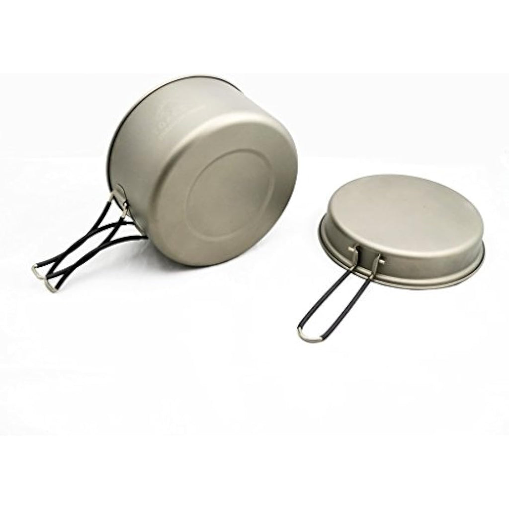 Toaks Titanium 1350ml Outdoor Camping Pan | Ultralight Hiking Pot