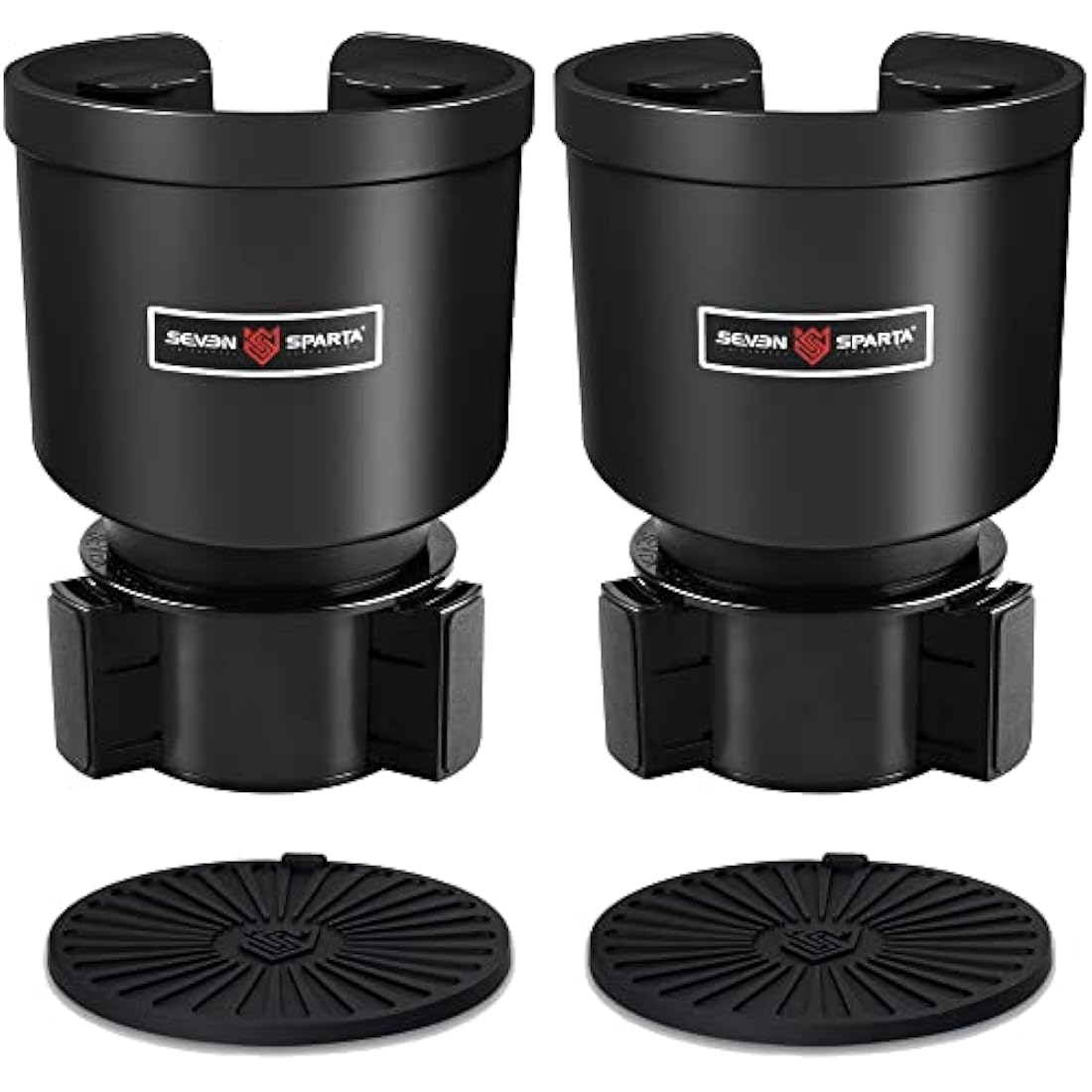 Seven Sparta Car Cup Holder Expander with Offset Adjustable Base