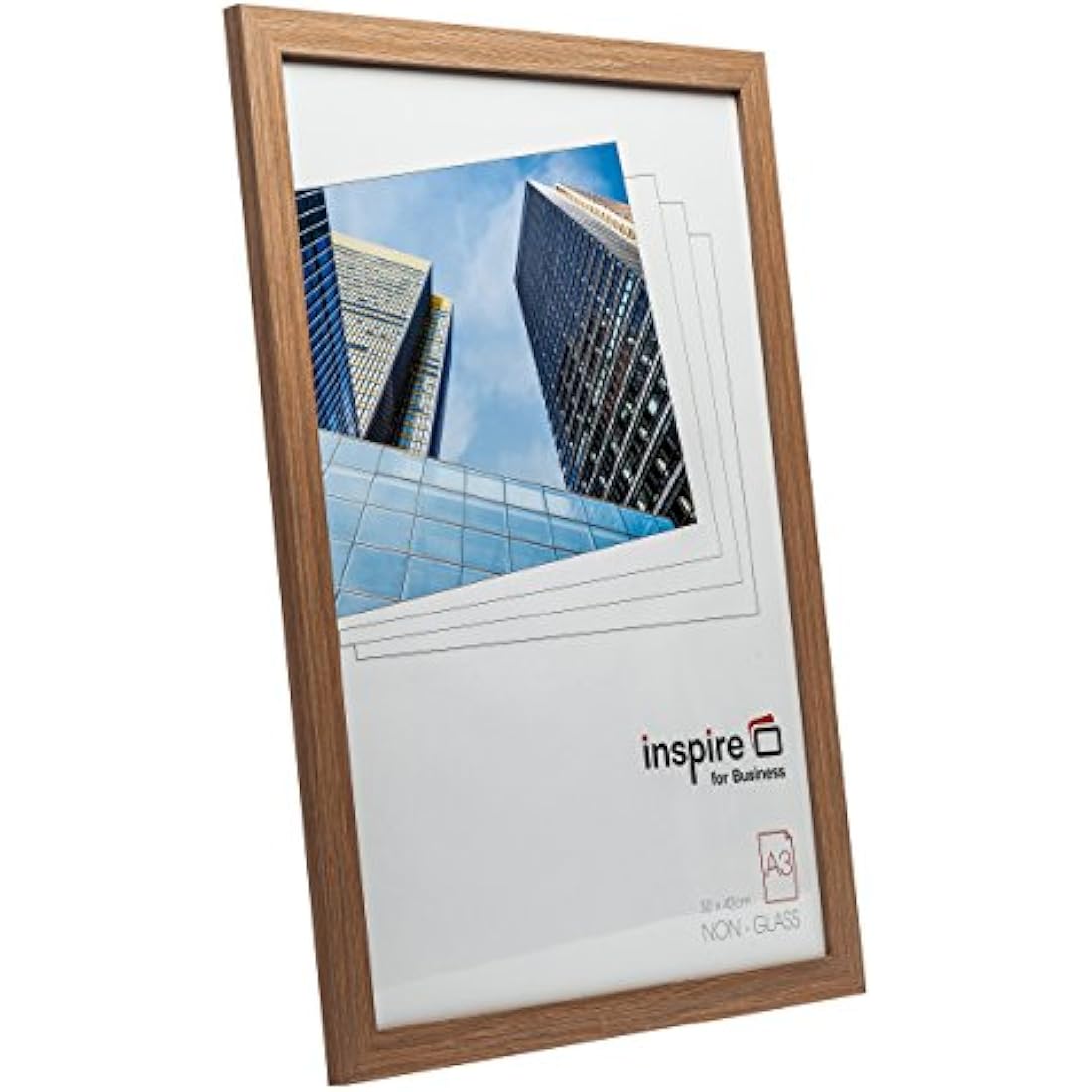 Hampton Frames A3 Picture Frame – Oak Effect Shatterproof Wall Decor