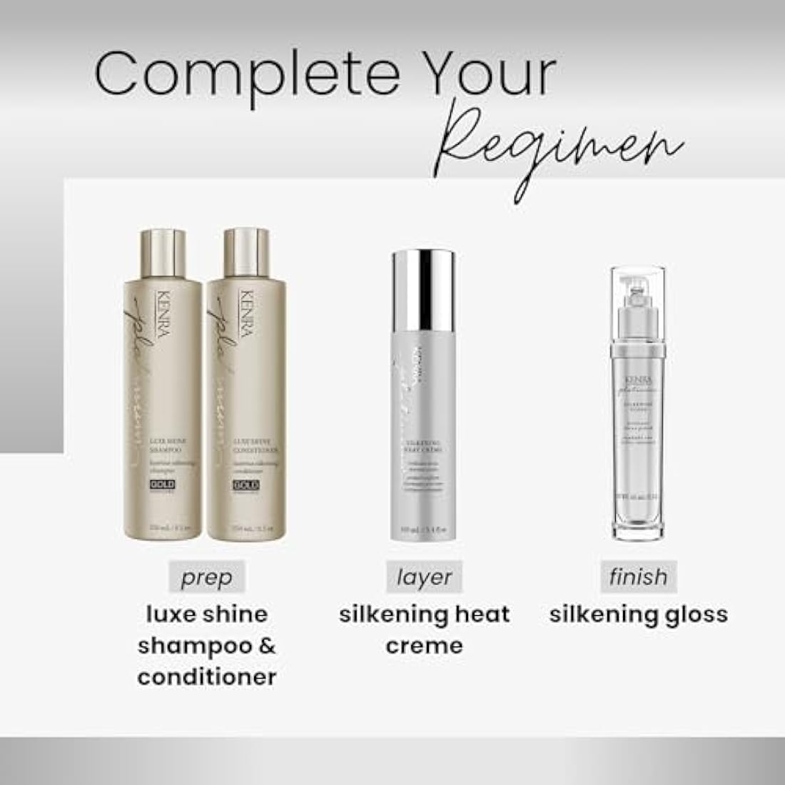Kenra Platinum Silkening Gloss – Anti-Humidity Hair Serum - 2.2 oz
