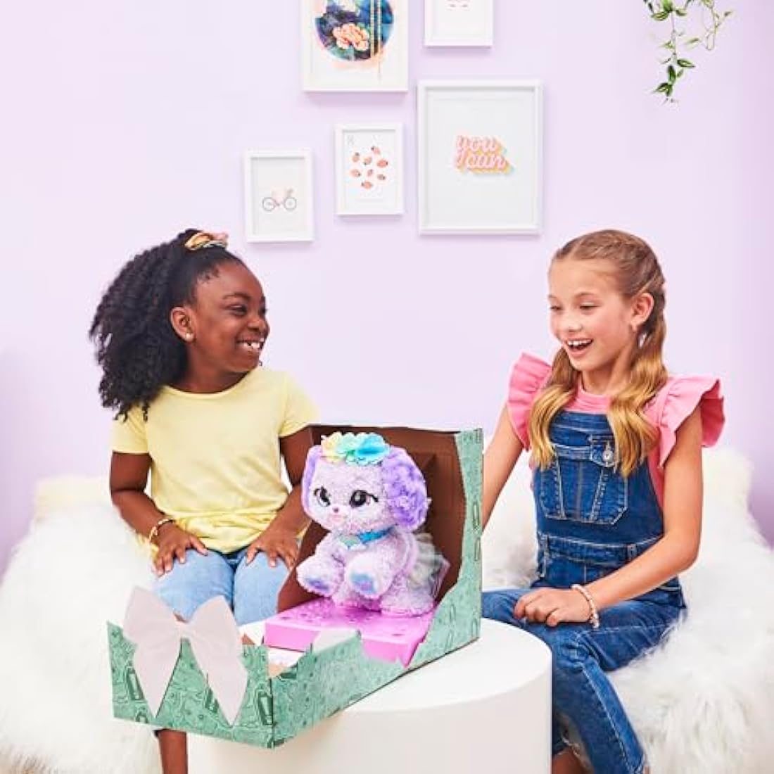 Present Pets Fairy Puppy Interactive Plush Toy – 100+ Sounds & Actions