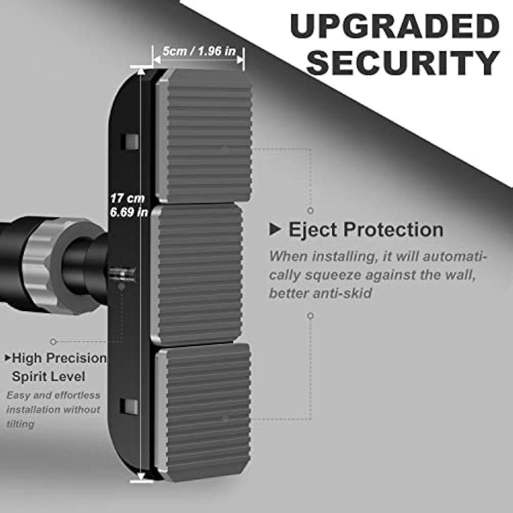 Rhinosport Door Pull Up Bar | No-Screw Chin Up Bar for 72-95cm Doorways