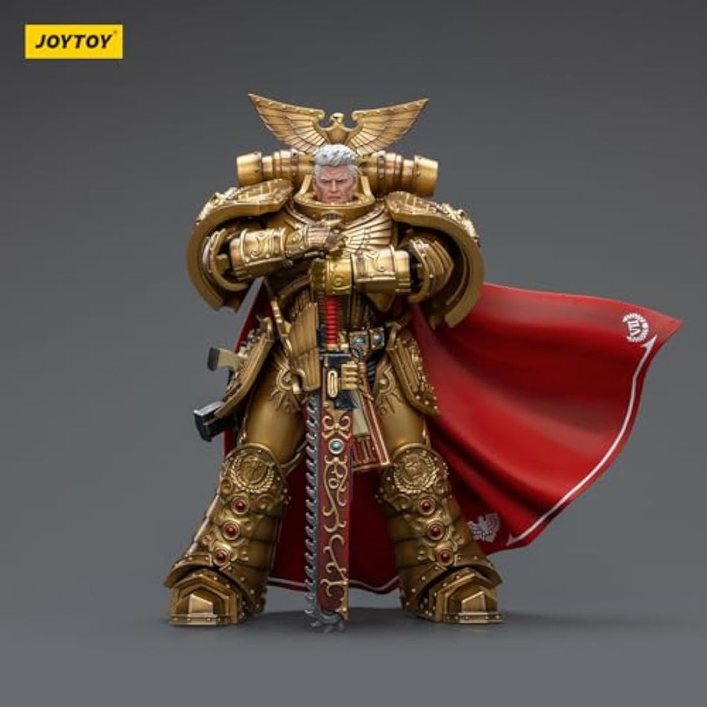 JoyToy Warhammer 40K Imperial Fists Rogal Dorn 1/18 Action Figure