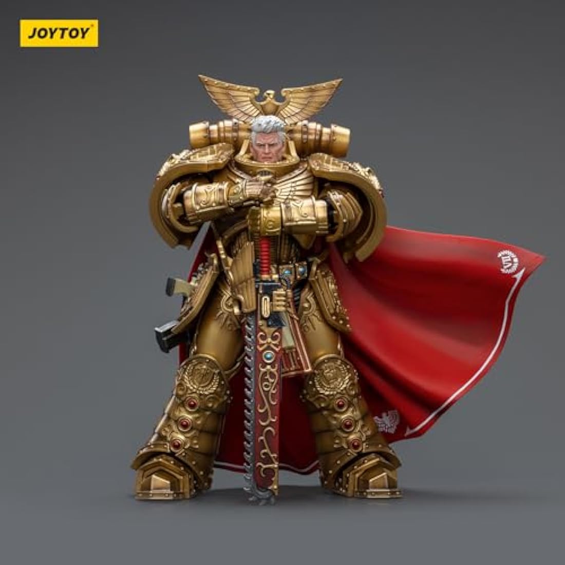 JoyToy Warhammer 40K Imperial Fists Rogal Dorn 1/18 Action Figure