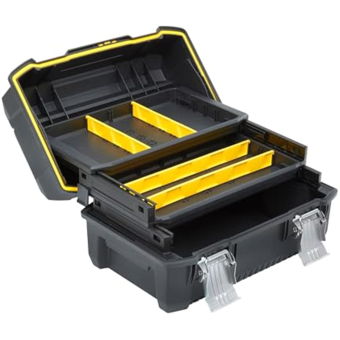 Stanley Fatmax Cantilever Tool Box – Heavy-Duty Storage with Shelf