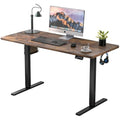 ERGOMAKER Electric Standing Desk – 140x60cm Height Adjustable Desk
