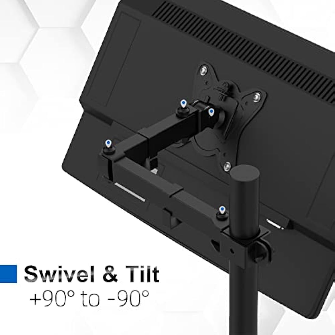 GRIFEMA Single Monitor Arm Desk Mount | 13-32" VESA Stand | 10kg Capacity