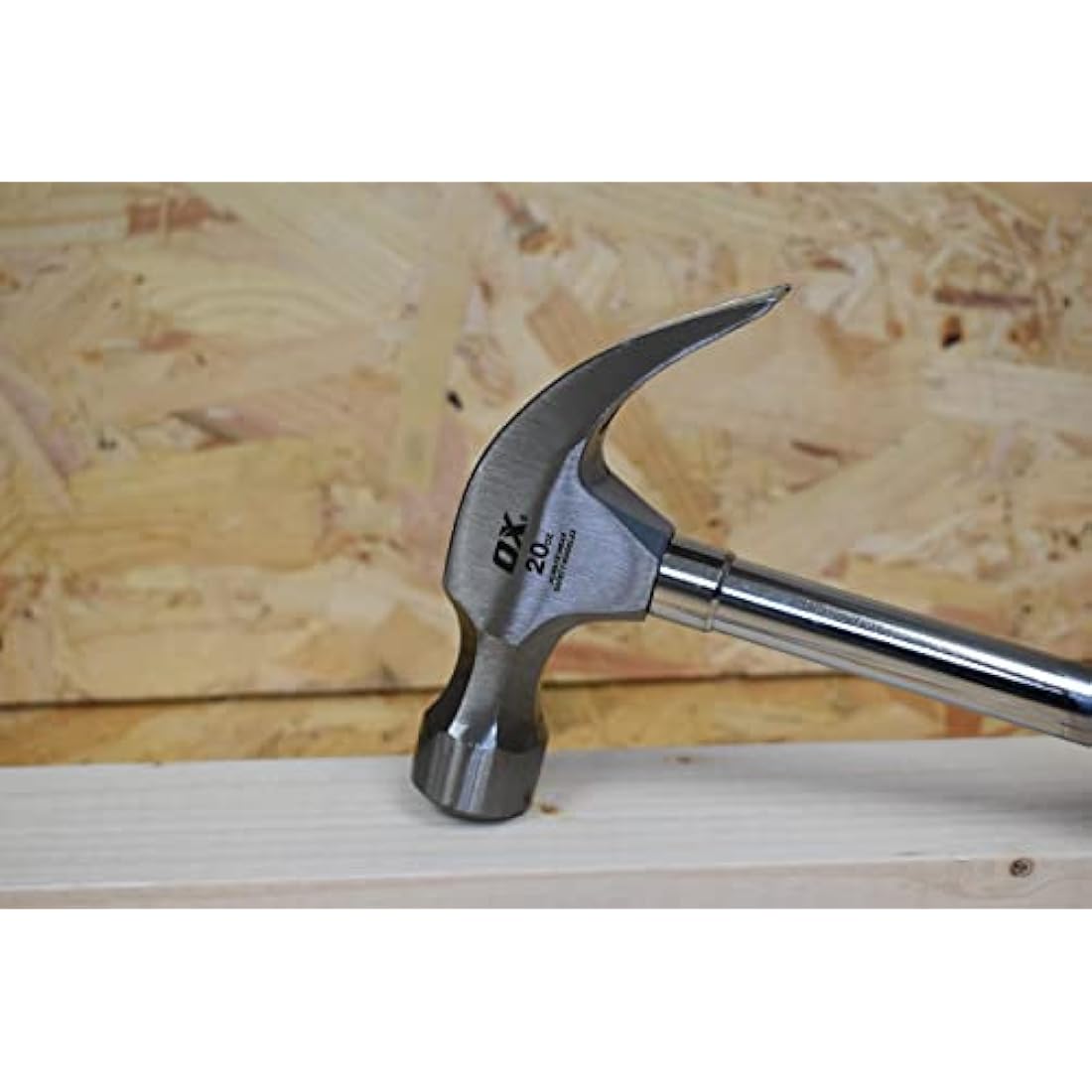 OX Trade Claw Hammer – 20 oz Steel Head Construction Hand Tool