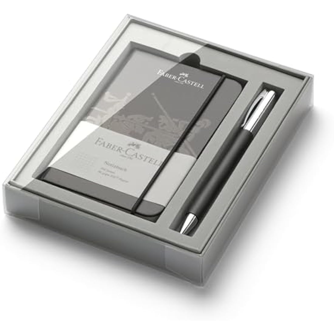 Faber-Castell Ambition Ballpoint Pen – Black High-Grade Resin Set