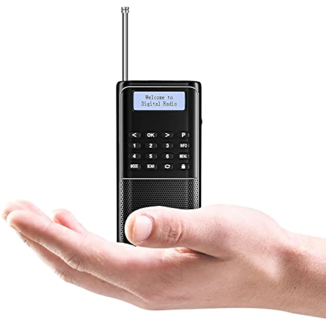 Jolof Store RD23 Portable DAB/DAB+ FM Digital Pocket Radio with Bluetooth