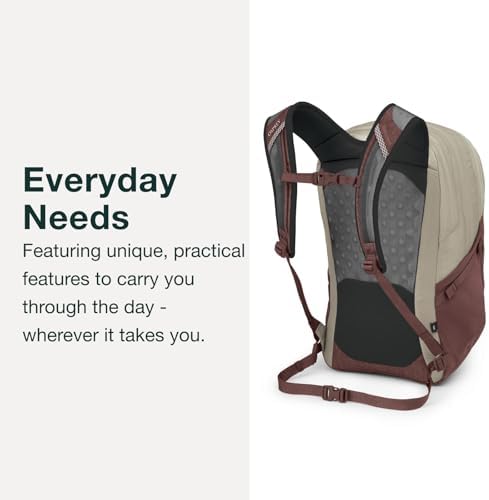 Osprey Comet Unisex Backpack | Durable Laptop Bag for Travel & Commute
