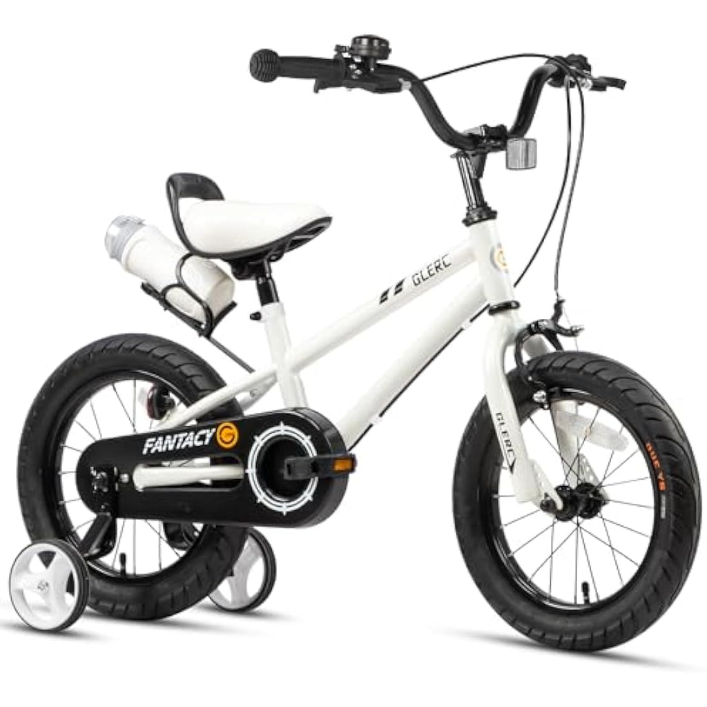 Glerc Fantasy 16 Inch Kids Bike with Stabilisers and Bottle Holder