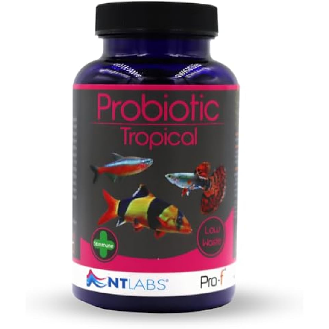 NT Labs Pro-f Probiotic Tropical Fish Food – Spirulina Granules (120g)