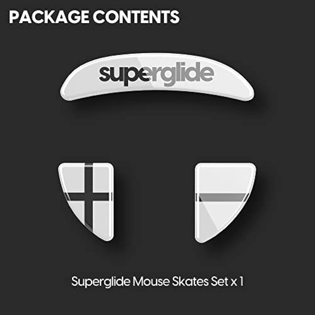 Superglide Glass Mouse Skates for Xtrfy MZ1 Wireless – Durable Feet