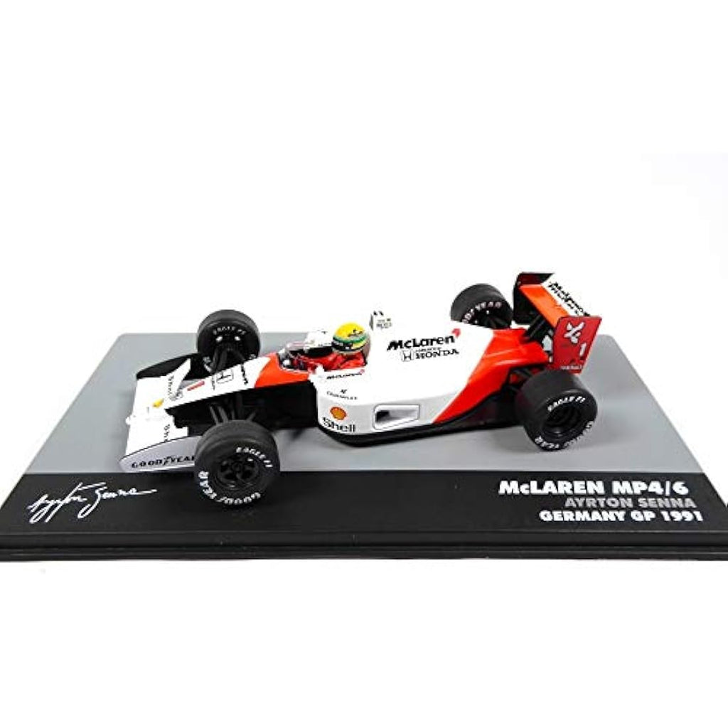 Ayrton Senna McLaren MP4/6 #1 – 1991 Formula 1 Diecast Model 1:43