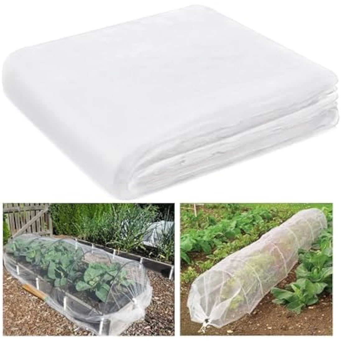 Jolof Store Fine Mesh Garden Insect Netting – UV-Resistant (3 x 15m)
