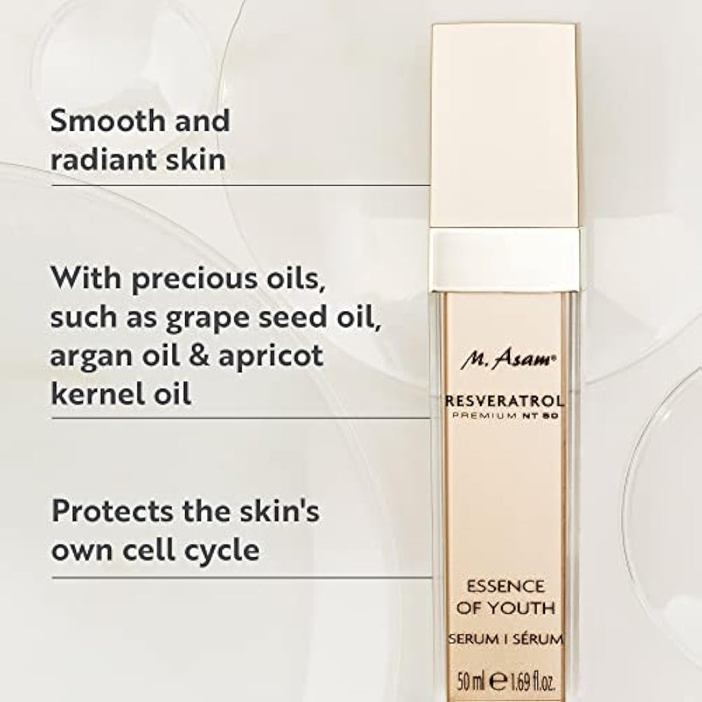 M. Asam Resveratrol Premium NT50 Youth Serum - Firming Face Care (50ml)