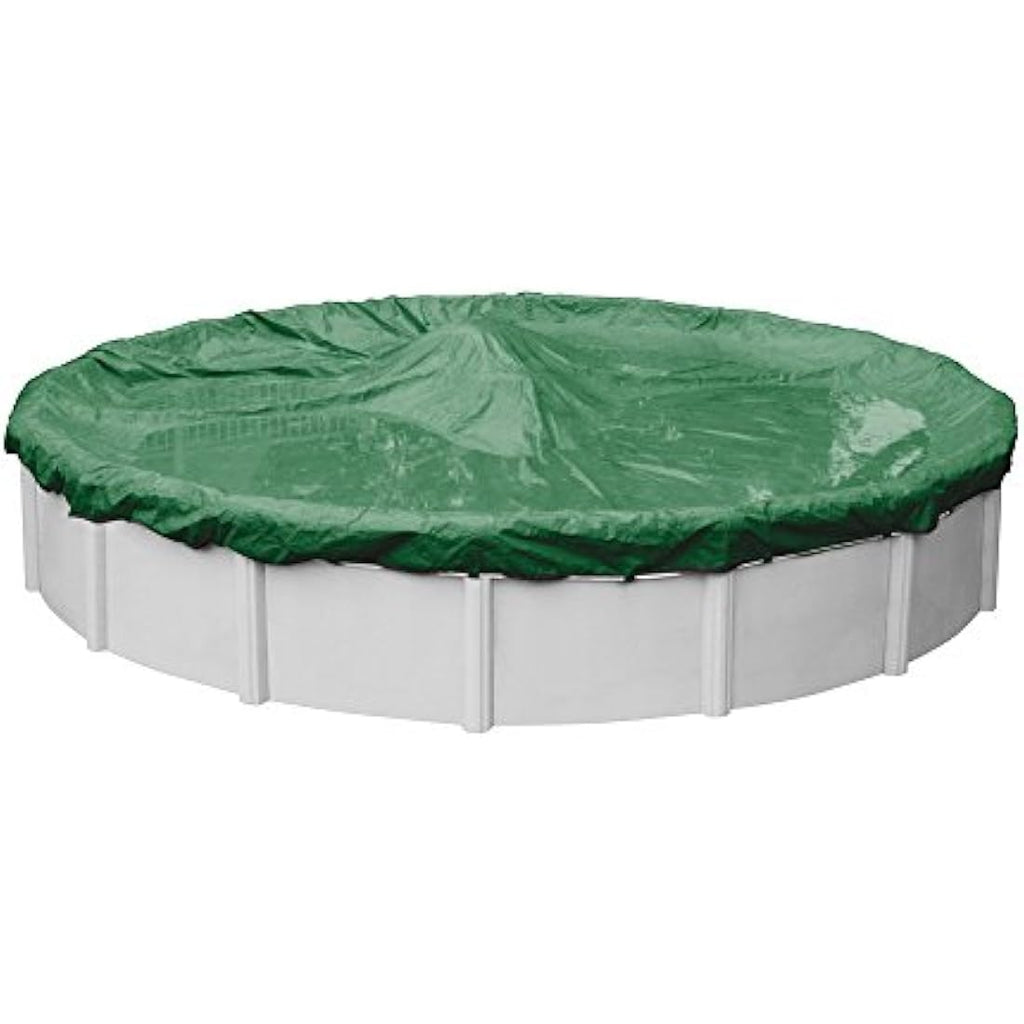 Robelle Optimum 15 ft Round Above Ground Winter Pool Cover – Solid