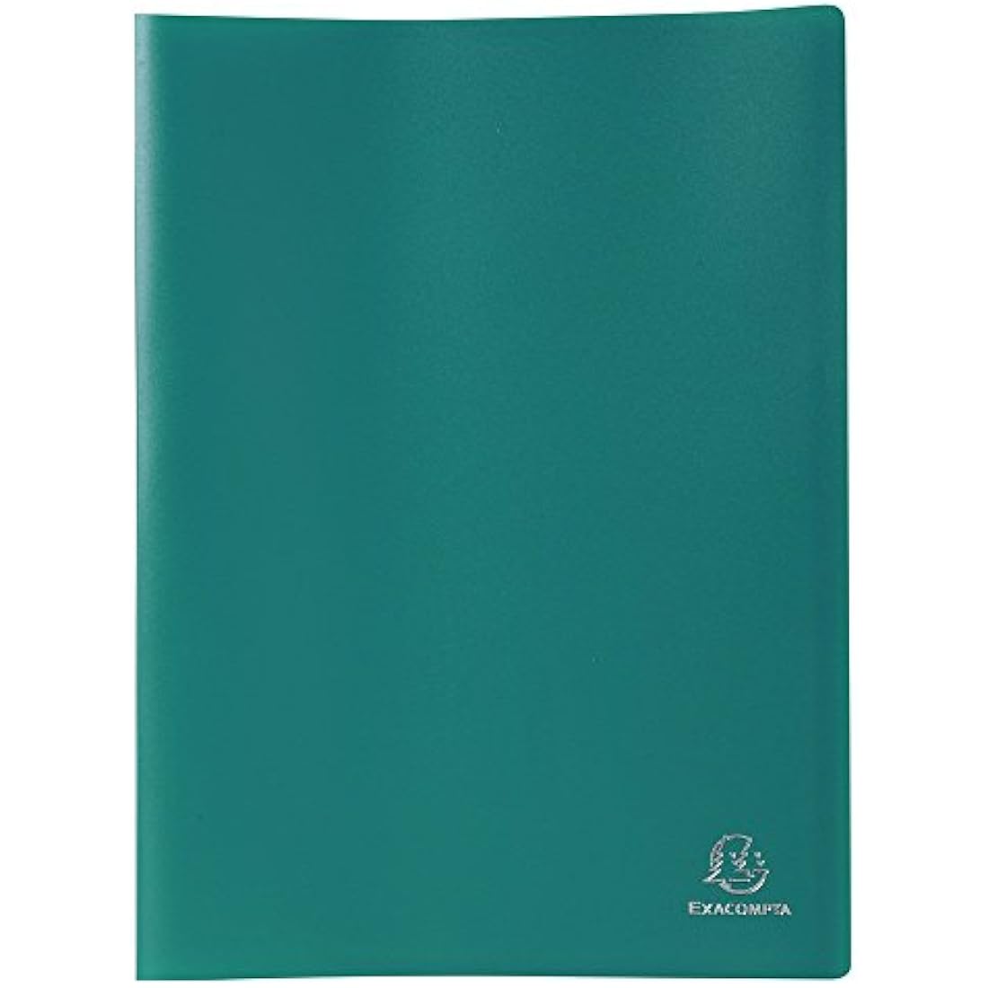 Exacompta A4 Display Book – 80 Anti-Glare Pockets, Green Polypropylene
