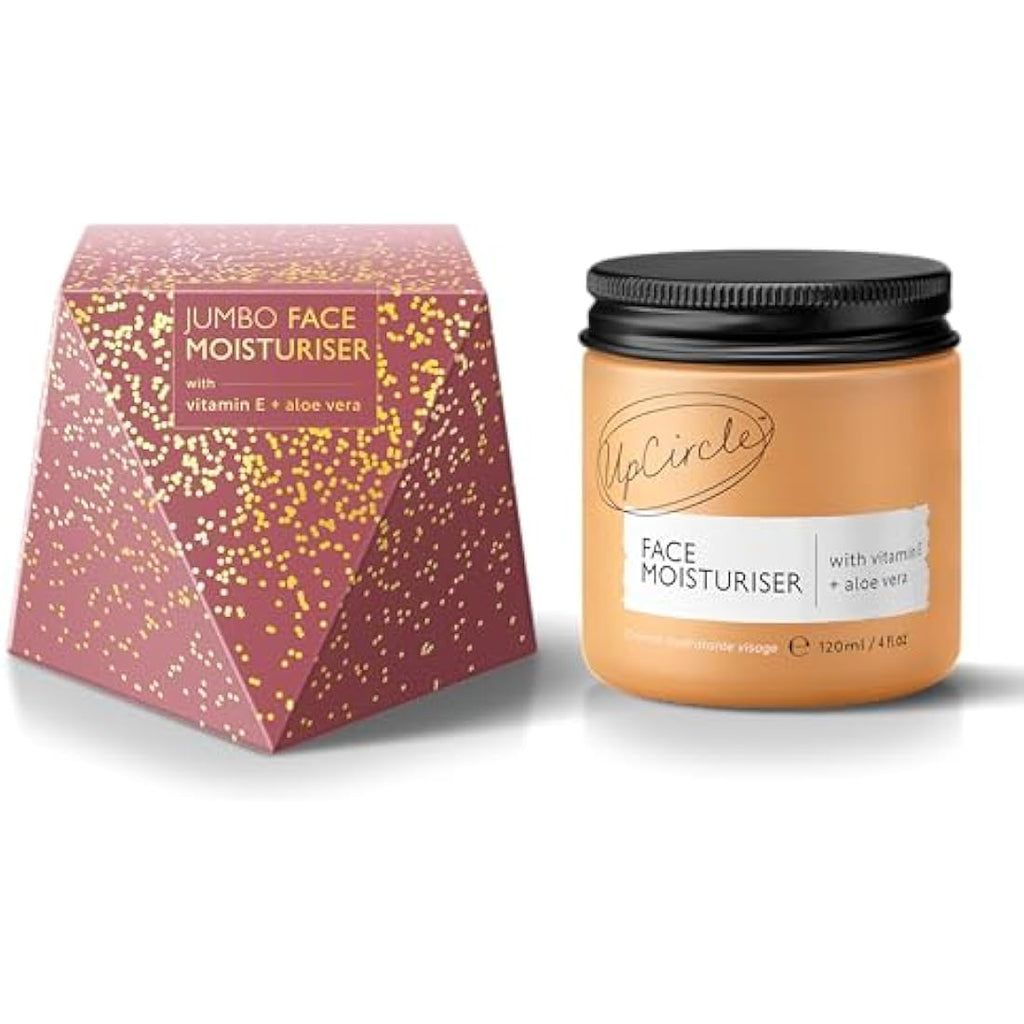 UpCircle Argan Powder Face Moisturiser – Natural Vegan Day Cream 120ml