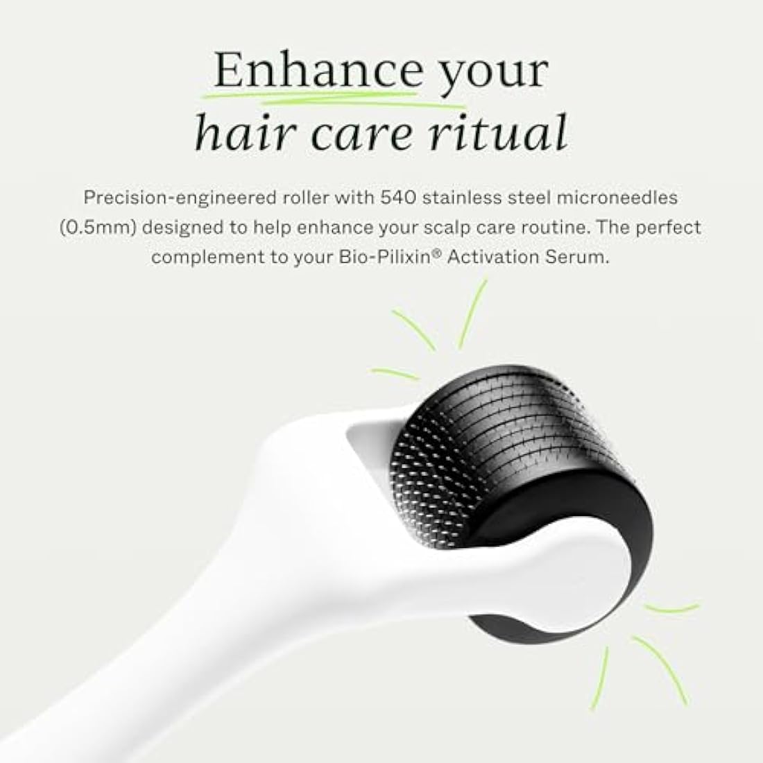 Scandinavian Biolabs Scalp Activating Roller | 540 Microneedles